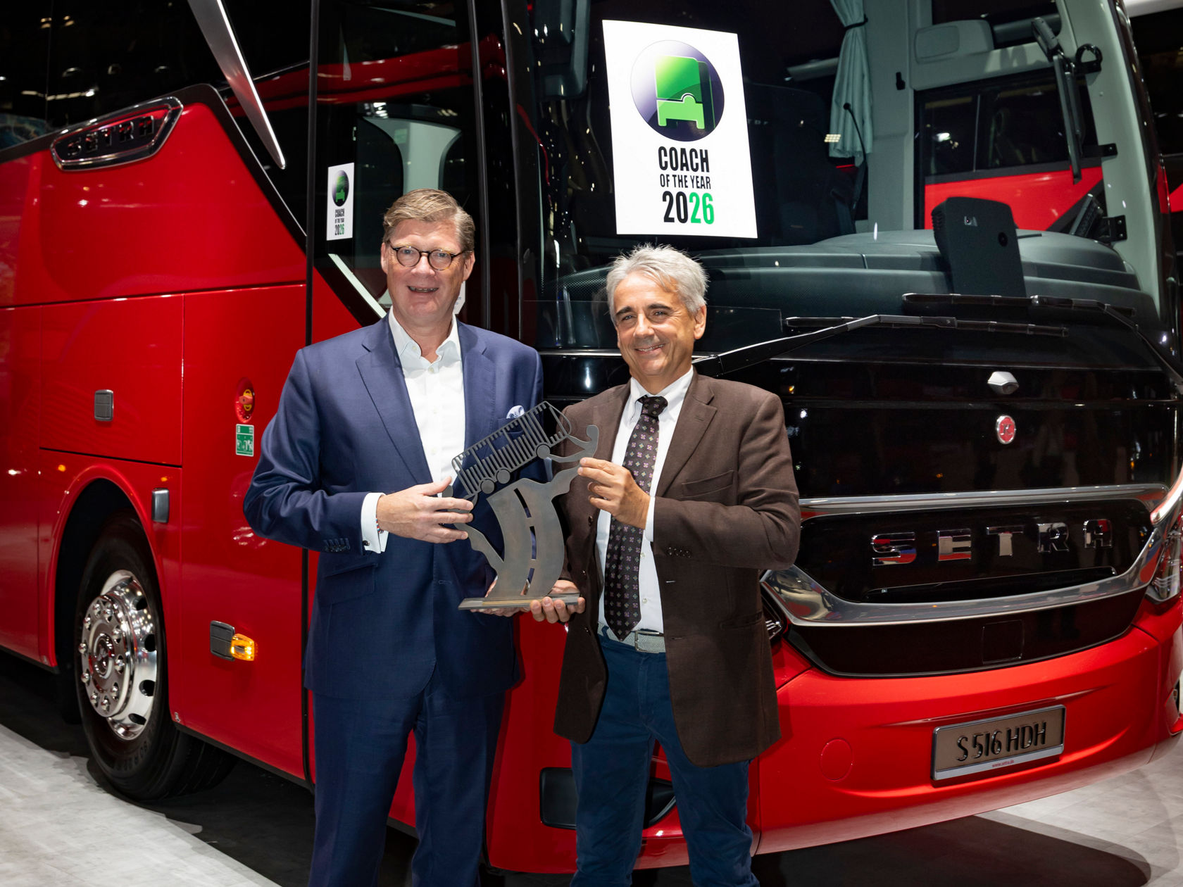 La TopClass de Setra élue « Coach of the Year 2026 ». | Setra Buses France