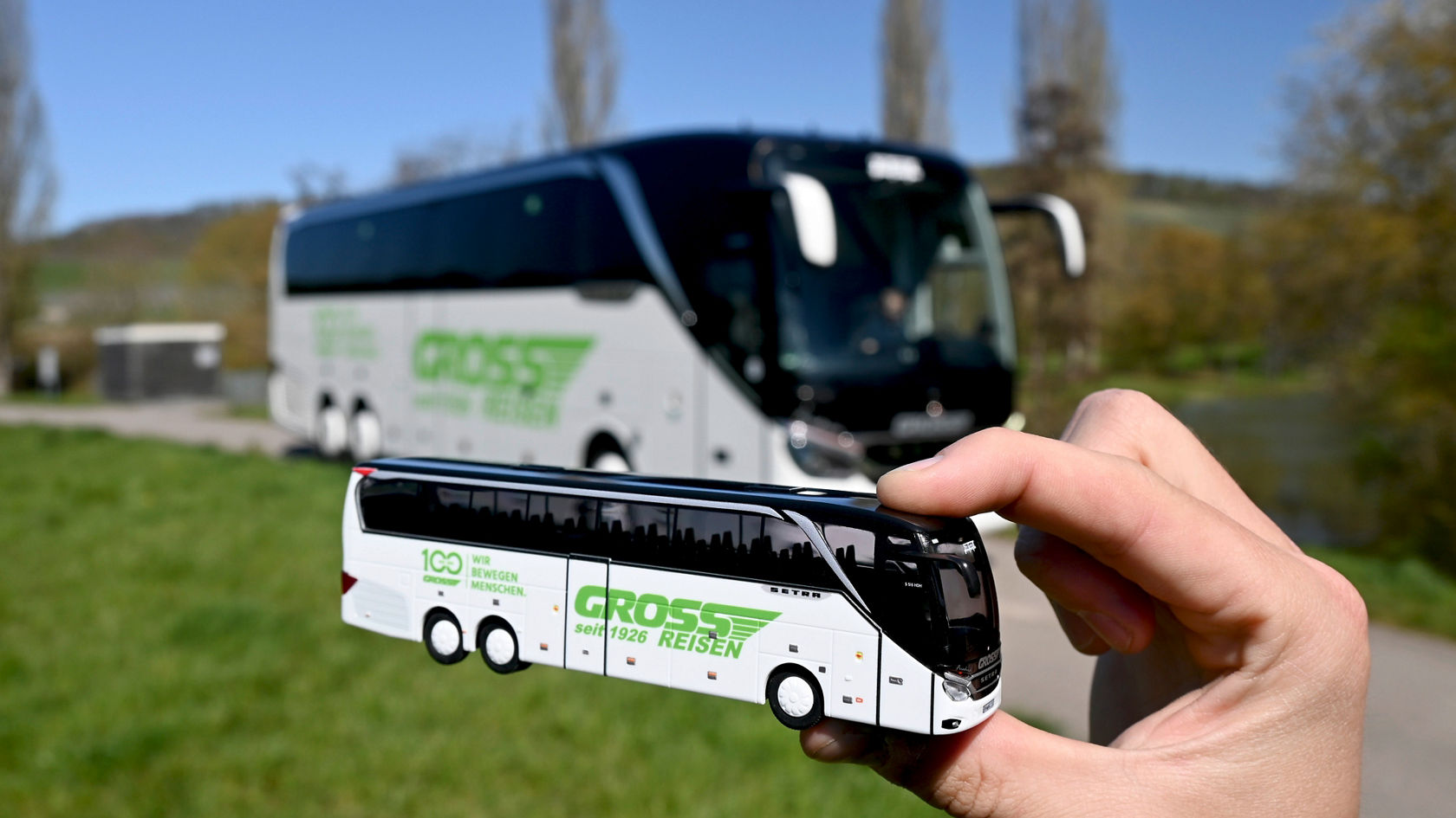 New Setra coaches – to mark the occasion. | Setra Buses International