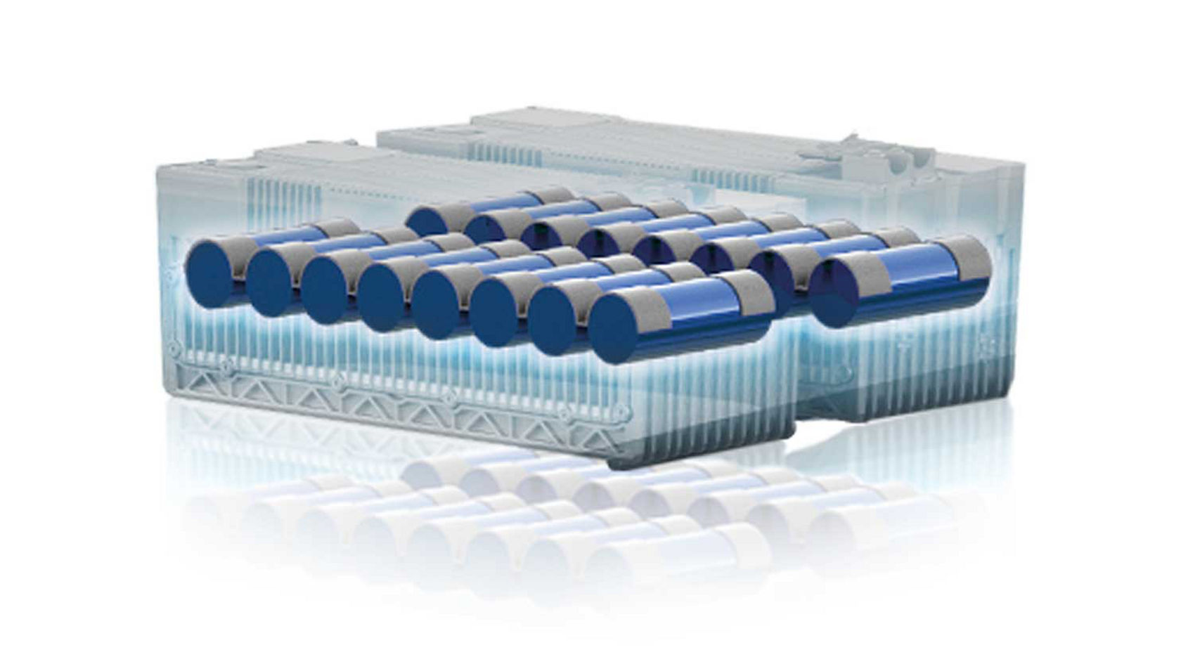 Grafički prikaz superkondenzatora (superkapacita) kao akumulatora energije za brzo punjenje i pražnjenje u Mercedes-Benz Conecto gradskom autobusu
