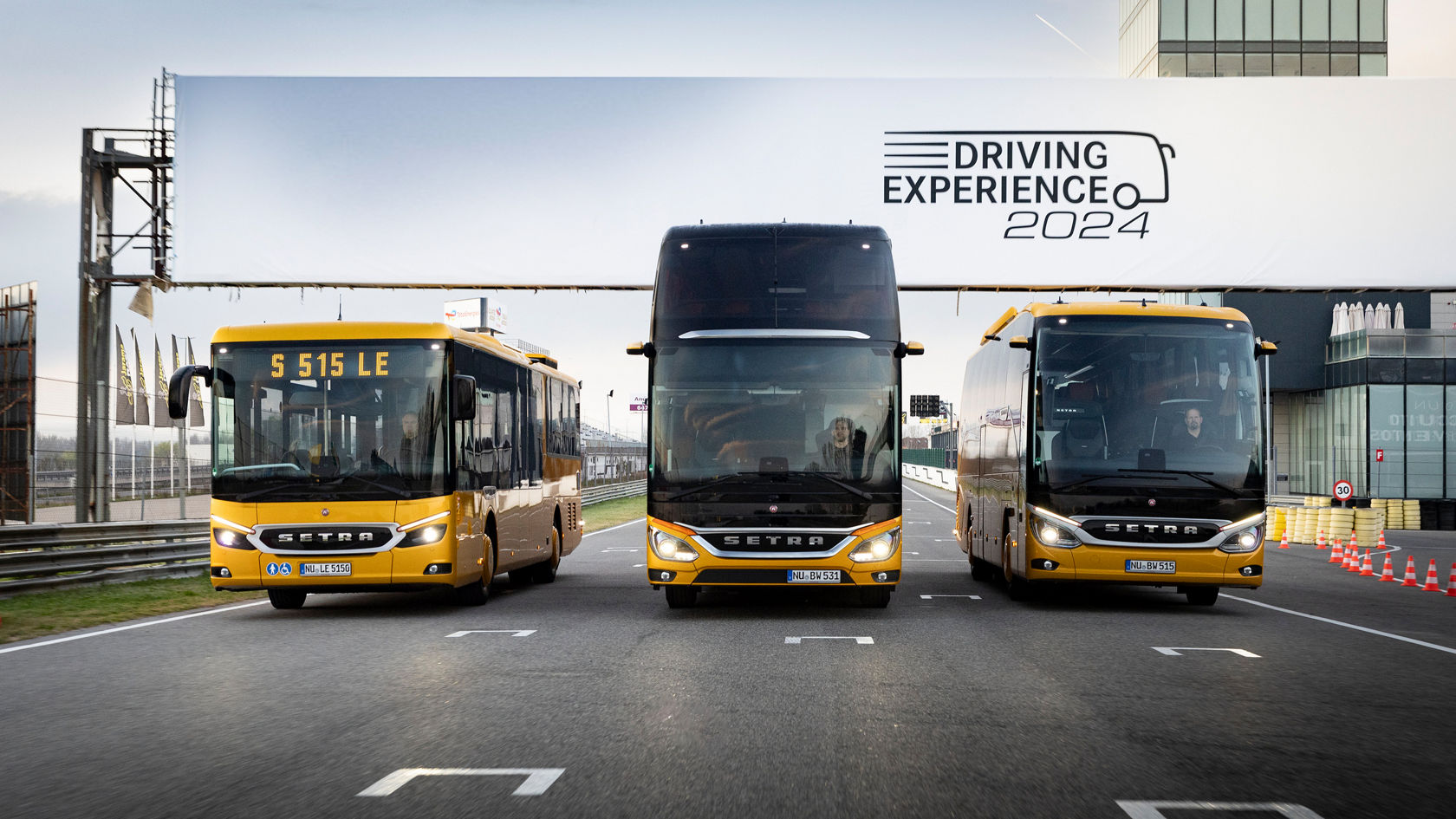 Setra impresses with its safety features.