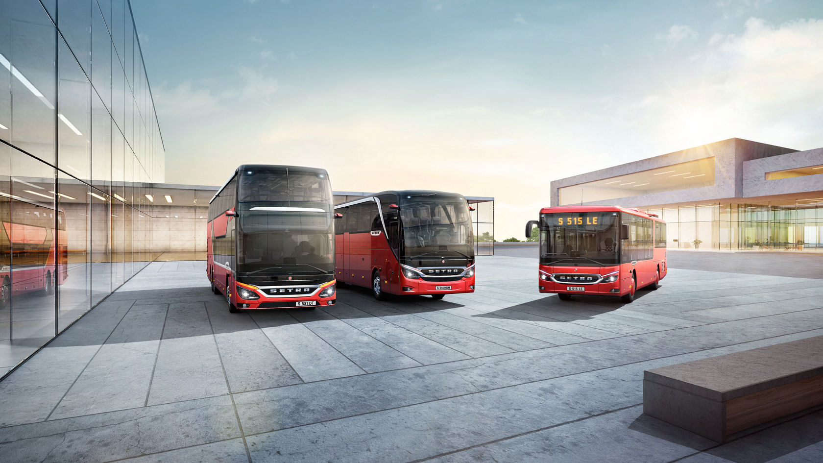 Ghid de salvare pentru autobuzul Setra.