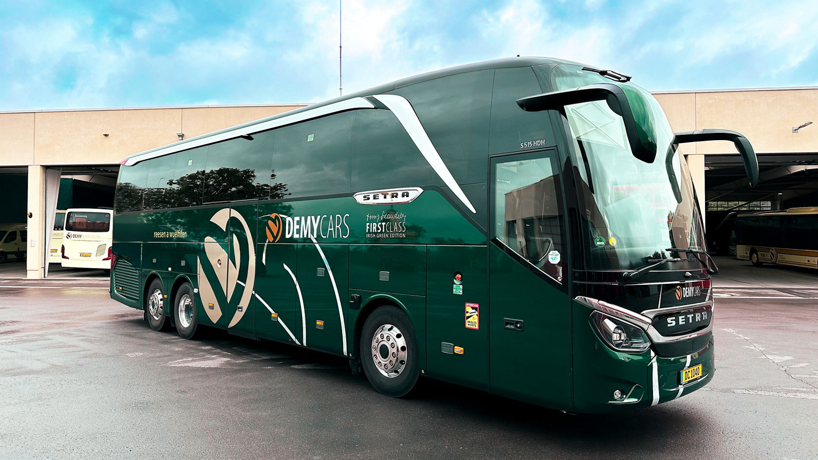 Tre Setra-turistbussar till jubileet. | Setra Buses Sverige