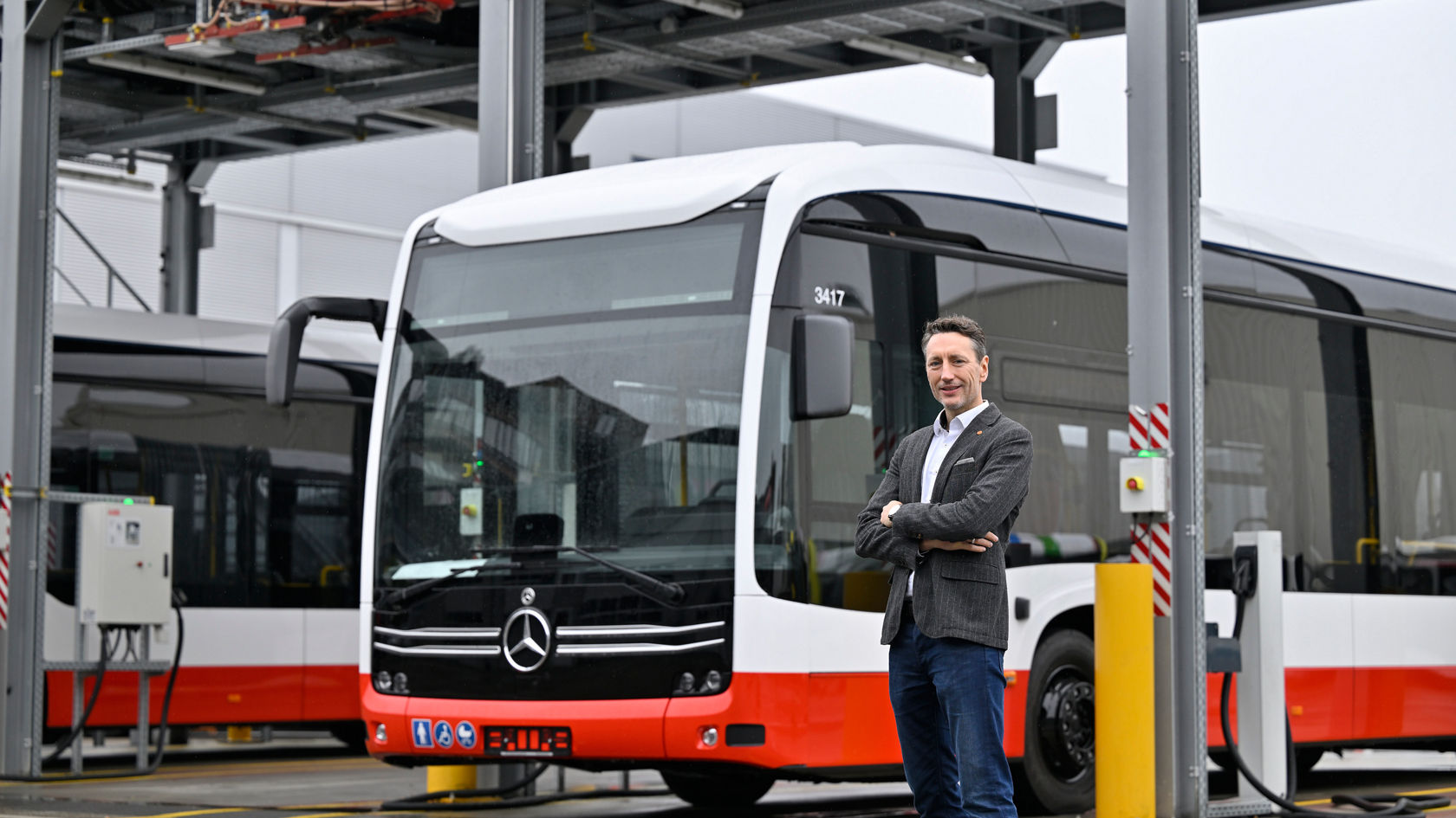 Smartes und sicheres Laden für Elektrobusse.