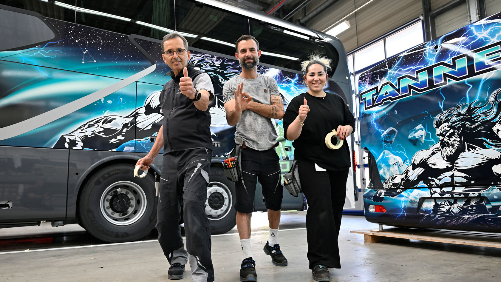 Creativity, precision and teamwork.