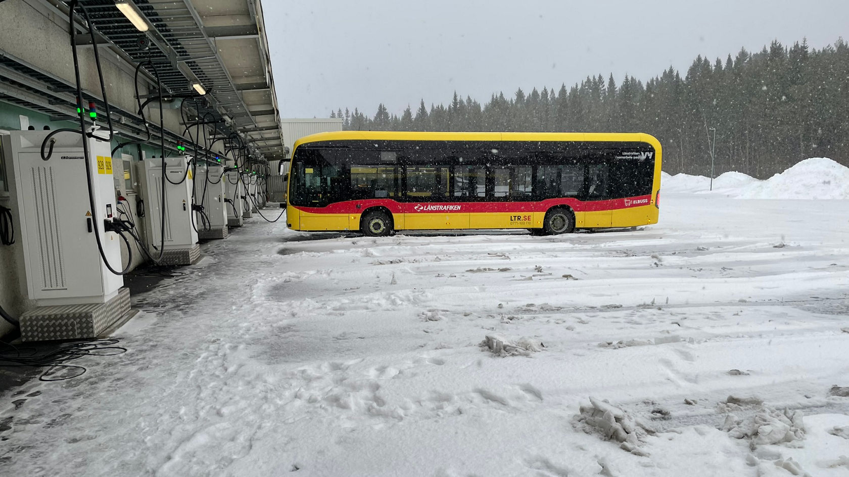 The eCitaro gives icy temperatures the cold shoulder.