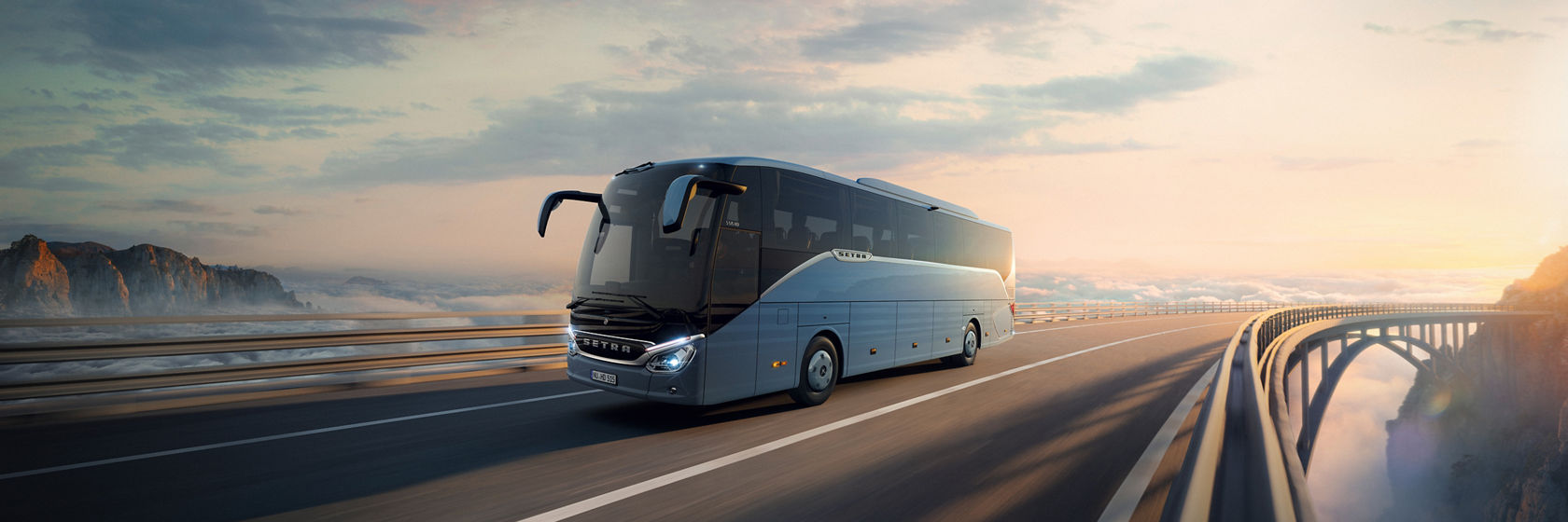 TopClass 500 HDH-Modelle. | Setra Buses Österreich