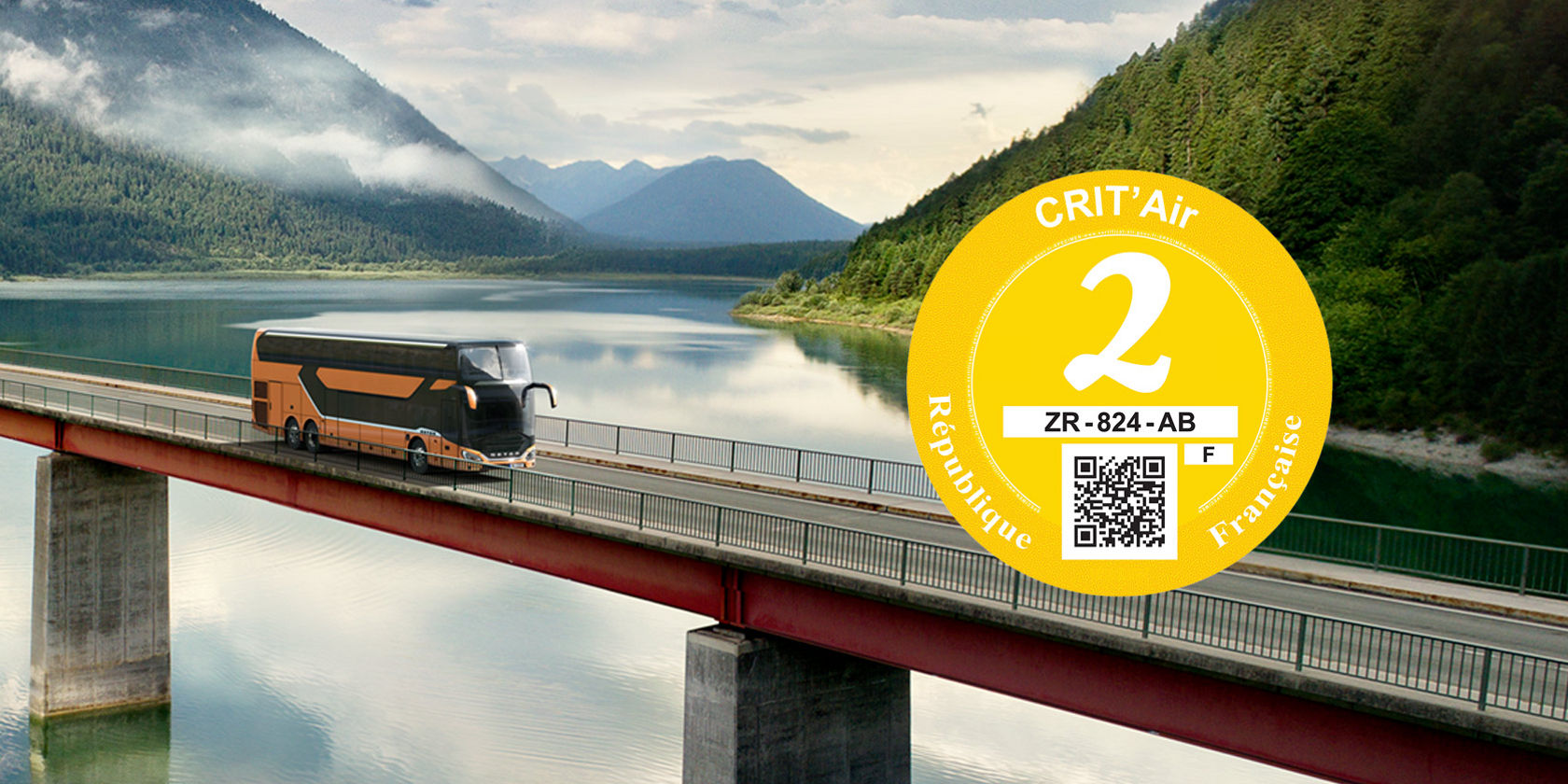 Affichage obligatoire de la vignette Crit'Air sur les véhicules vendus.