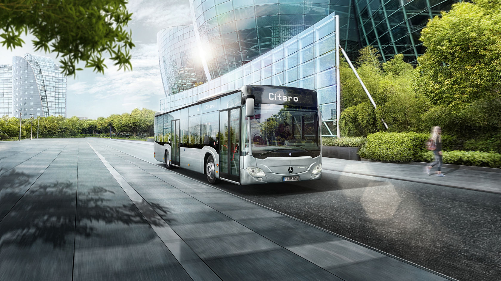 In the heart of the town. Cutting edge.